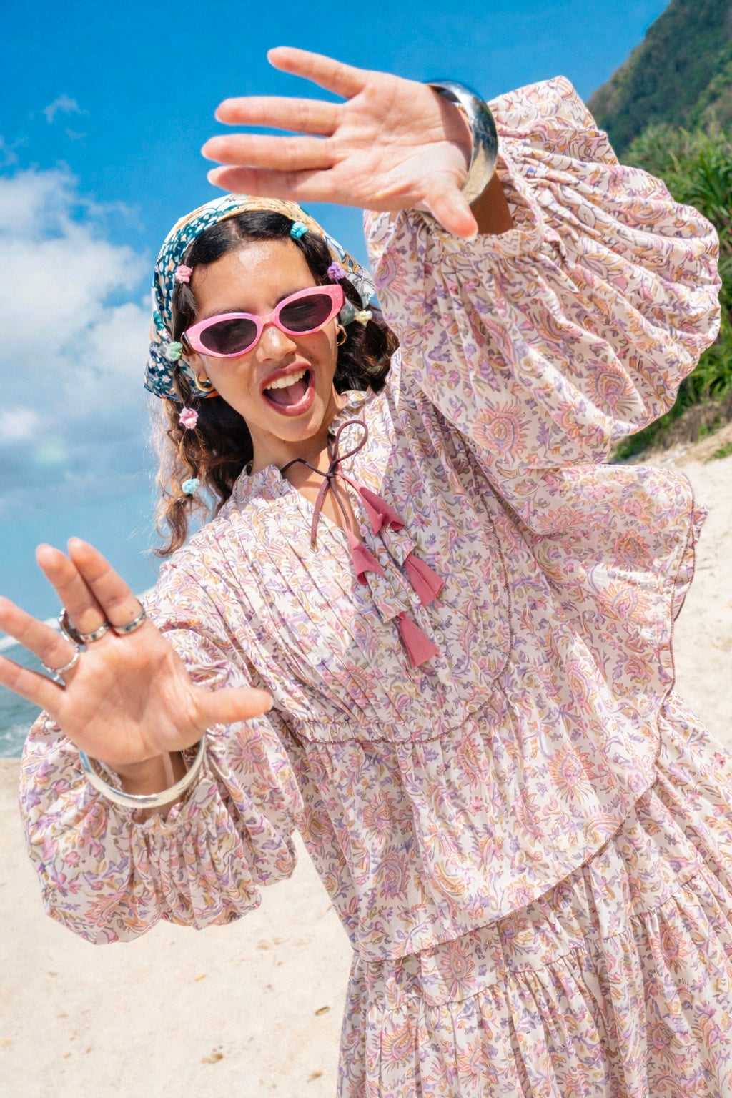 TARA IN INDIAN BLOCK PRINTS