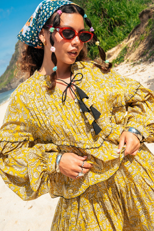 TARA IN INDIAN BLOCK PRINTS