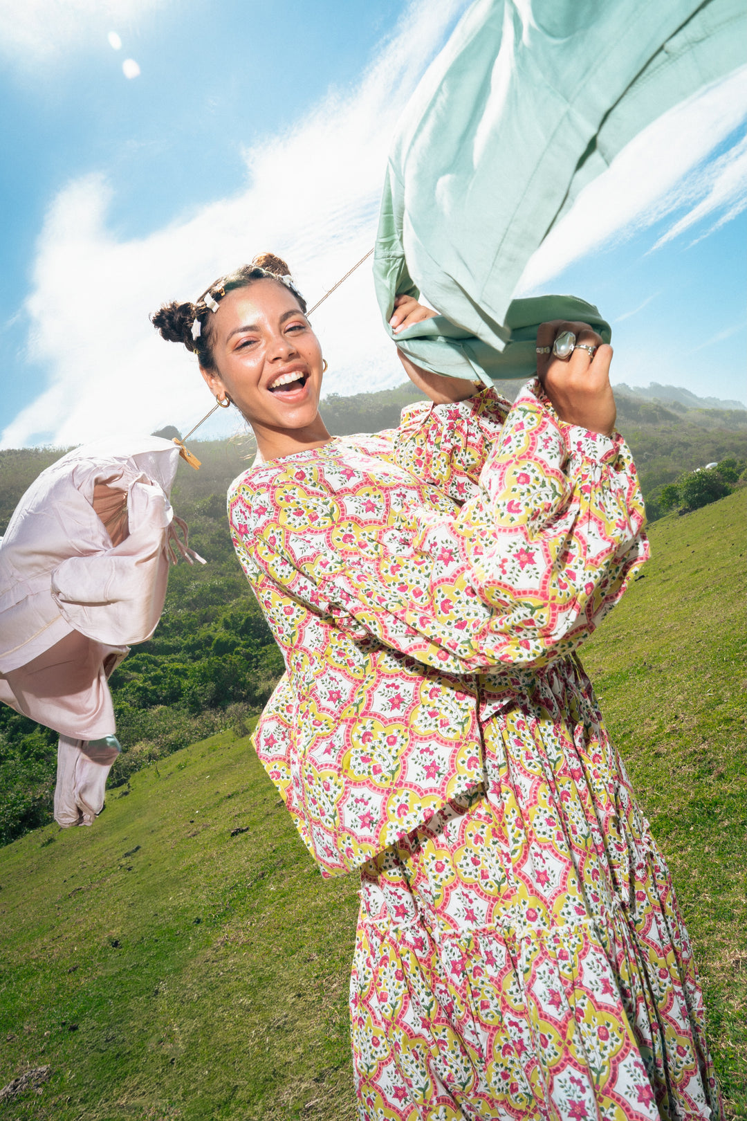 DHARANI IN INDIAN BLOCK PRINTS